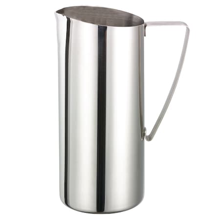 Service Ideas Slim Water Pitcher, 1.9L, Polished Stainless Steel X7025NG